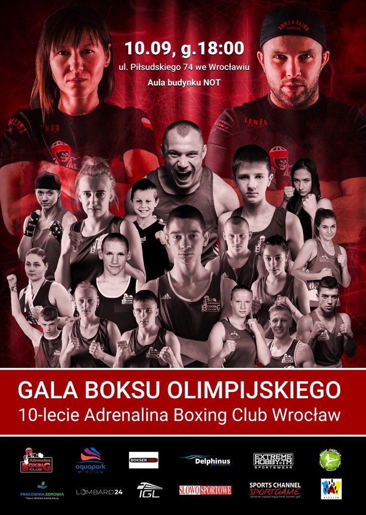 ZAPROSZENIE NA GALĘ BOKSU Z OKAZJI 10-LECIA KLUBU